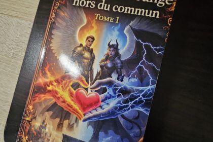 Couverture du roman Destin d'un ange hors du commun – Tome 1 de Laety Carrias